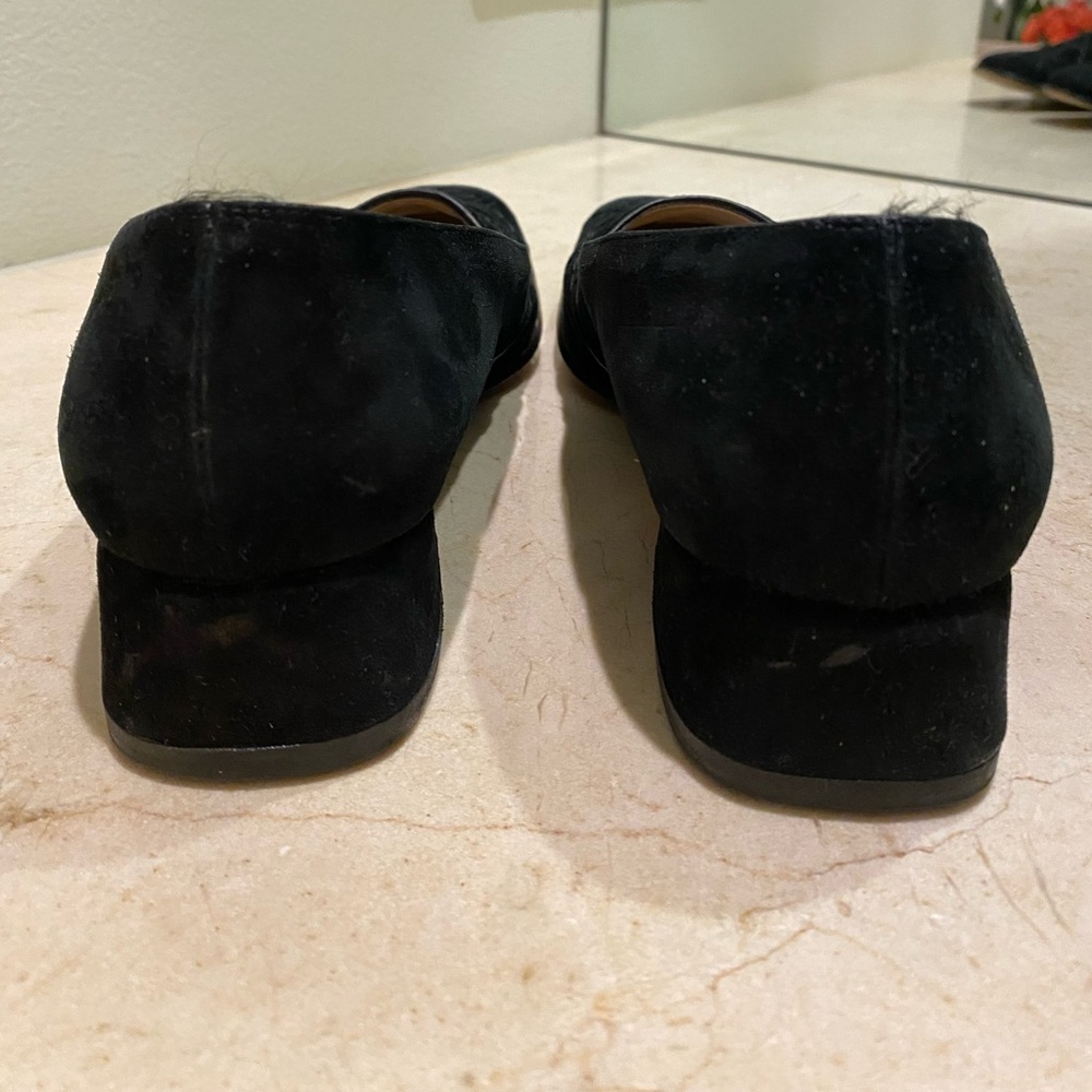 Salvatore Ferragamo black suede pumps - Picture 4 of 6